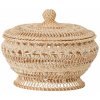 Bloomingville Nil Kurv m. Lg 18 cm, Rattan