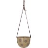 Creative Collection Hellan Hngende Urtepotteskjuler H12,5 cm, Brun