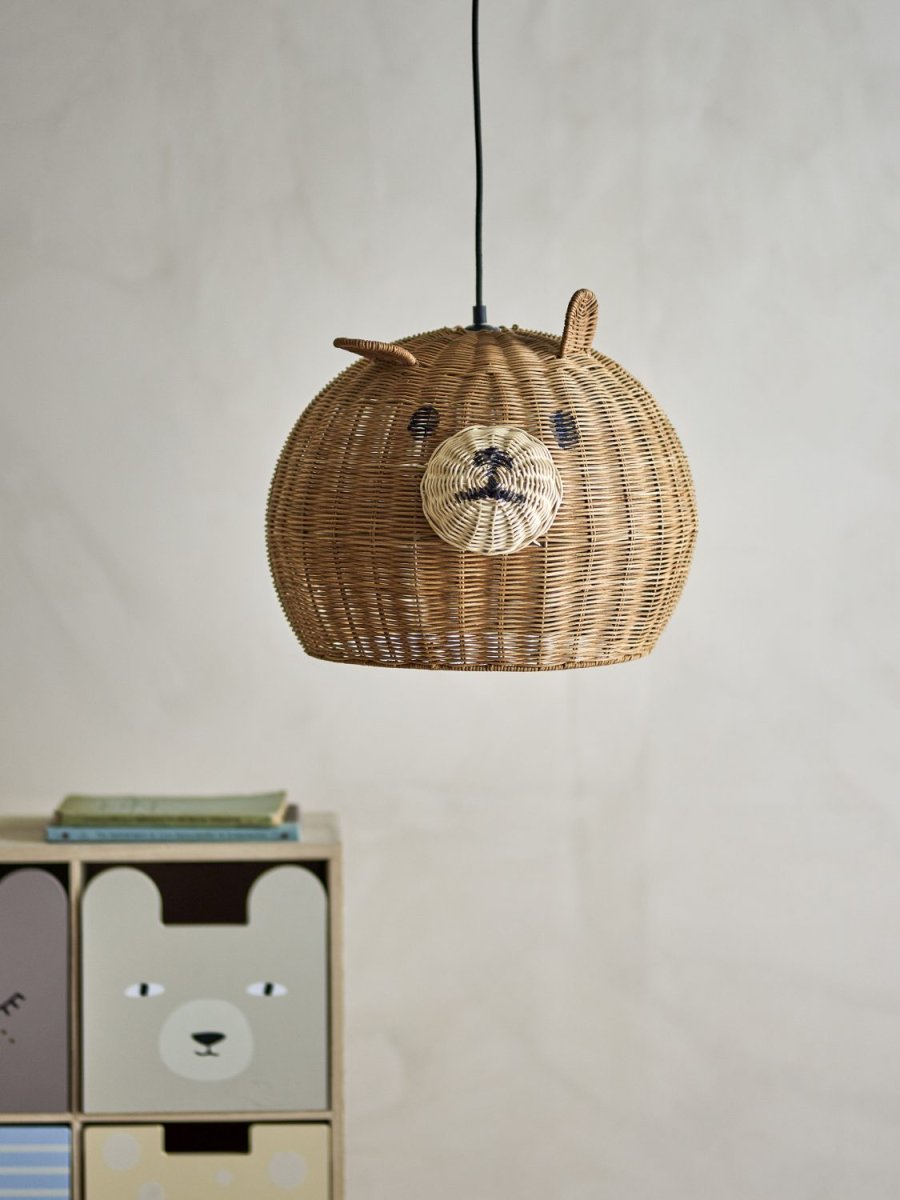 Bloomingville Mini Lilu Lampenschirm �40 cm, Rattan