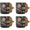 Bloomingville Vivielle Kop m. Hank 4 stk. 32,5 cl, Sort