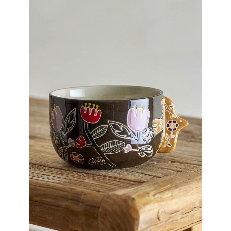 Bloomingville Vivielle Sk�l 4 stk. �13 cm, Sort