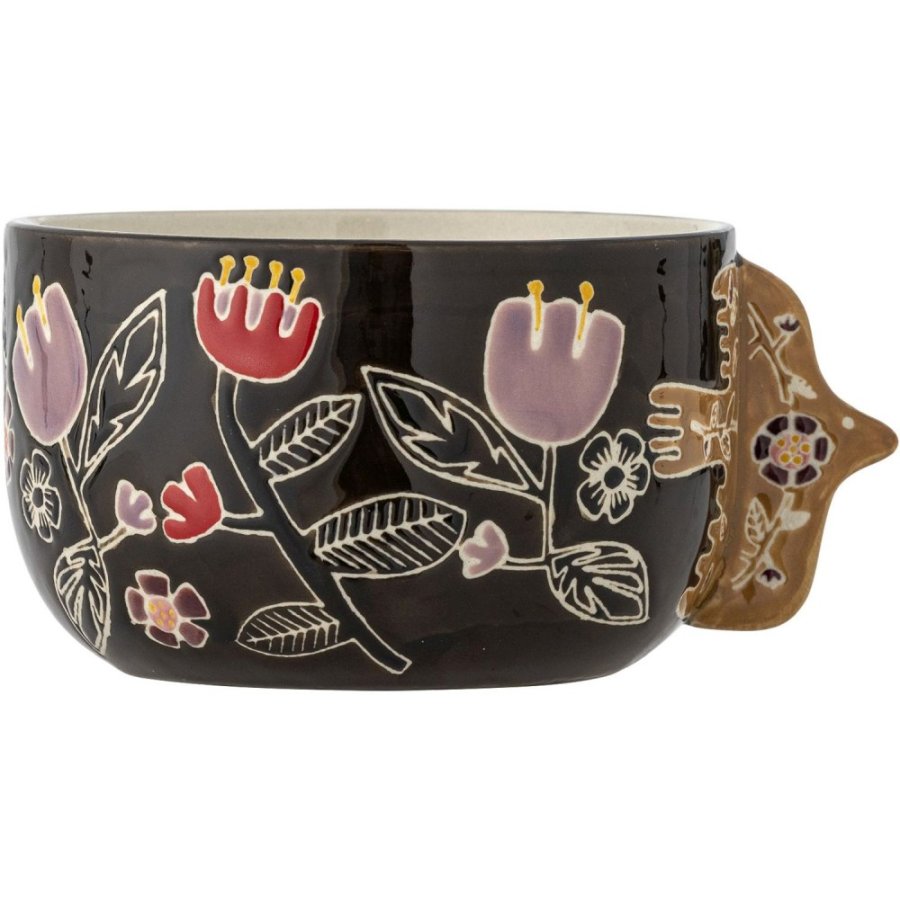 Bloomingville Vivielle Sk�l 4 stk. �13 cm, Sort