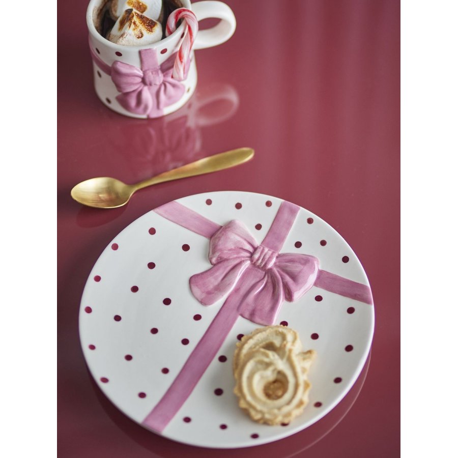Bloomingville Bowie Tallerken 4 stk. 20,5 cm, Rose