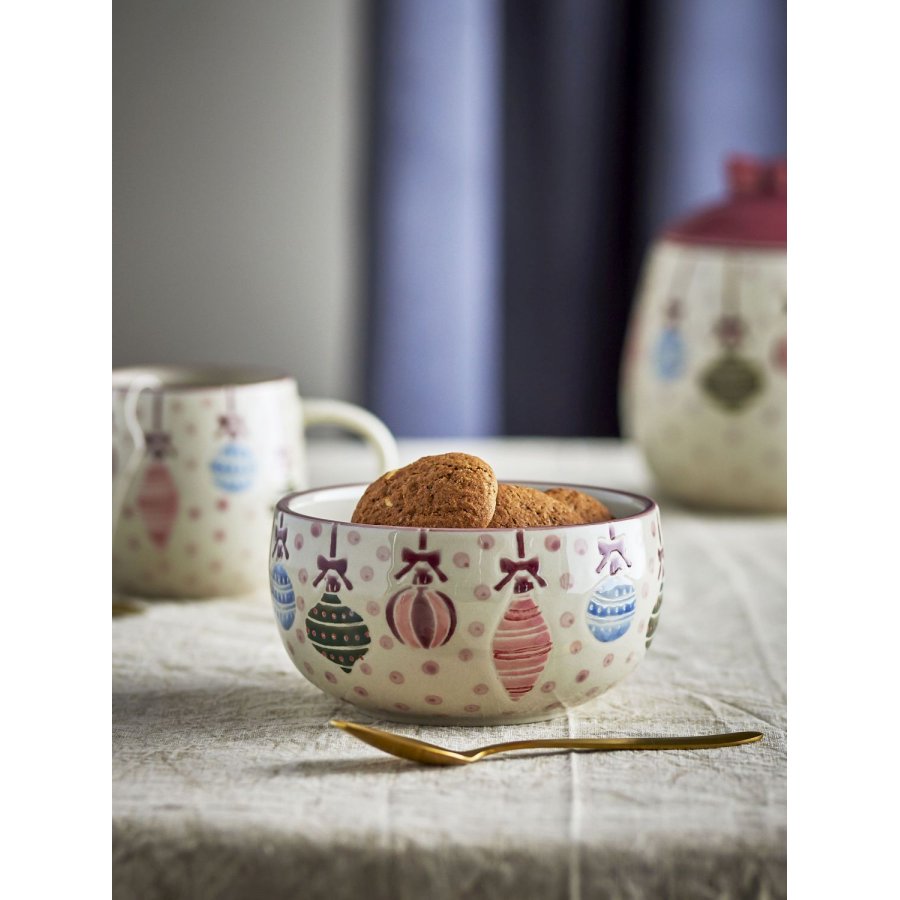 Bloomingville Ornamentia Sk�l 4 stk. �13 cm, Multi