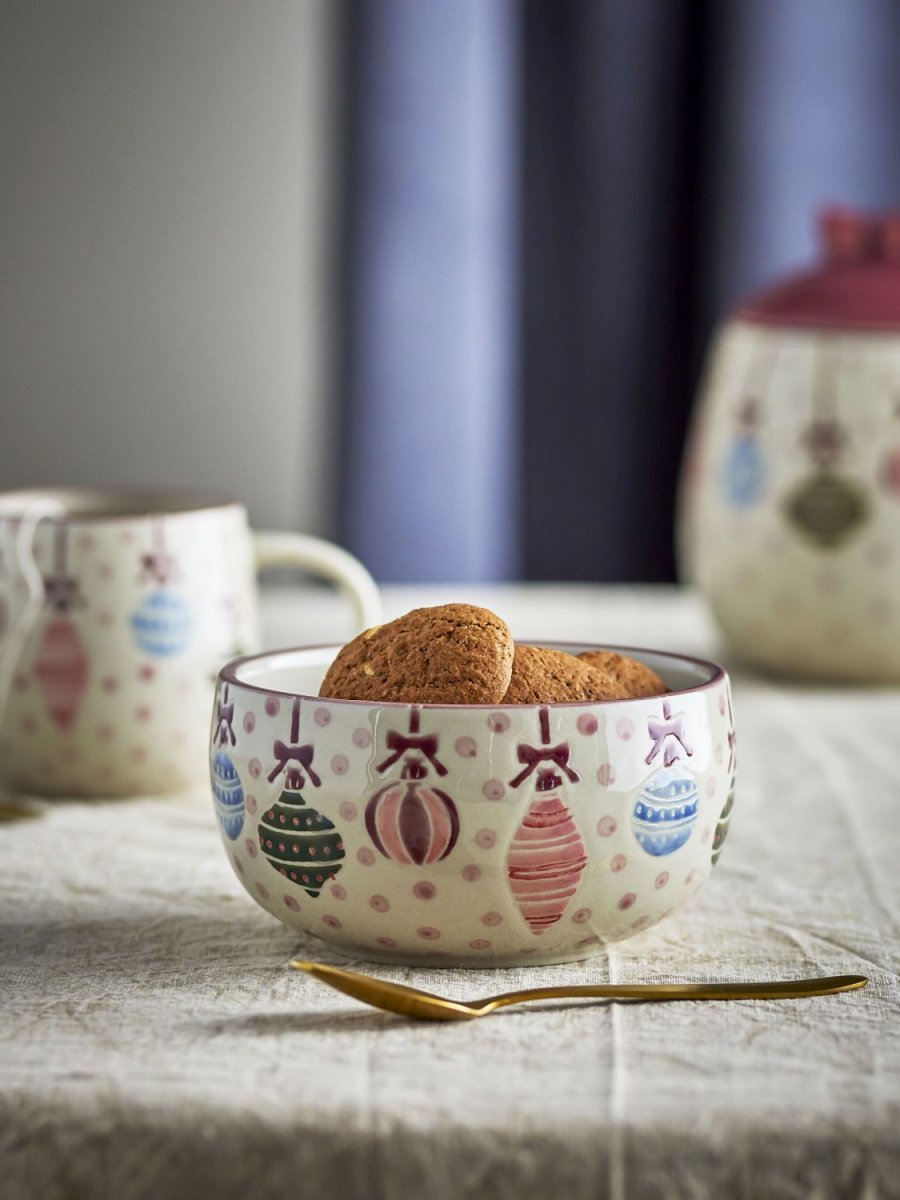 Bloomingville Ornamentia Sk�l 4 stk. �13 cm, Multi
