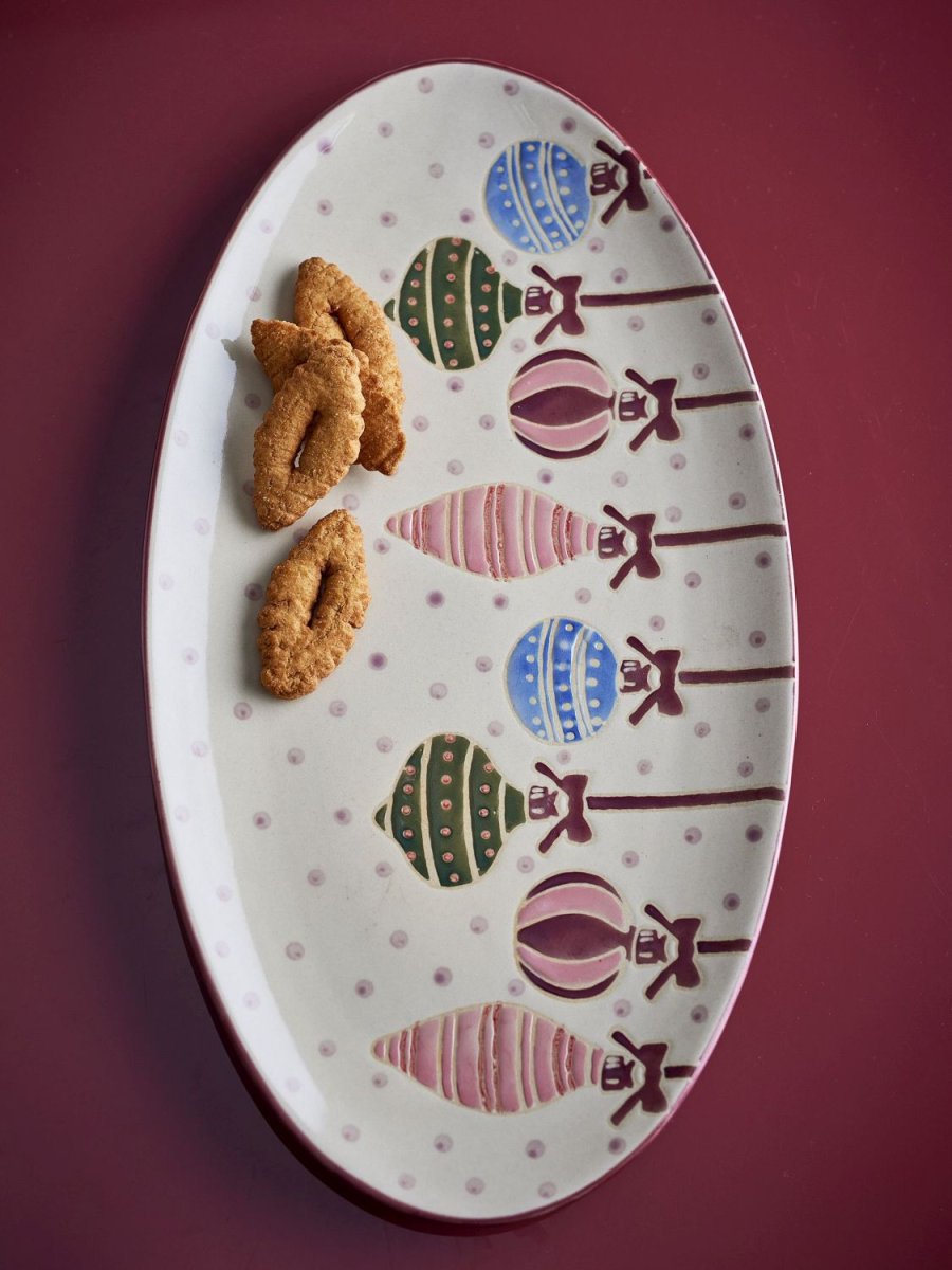 Bloomingville Ornamentia Serveringsfad 32 cm, Multi