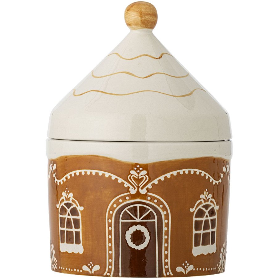 Bloomingville Gina Krukke m. L�g H23 cm, Brun