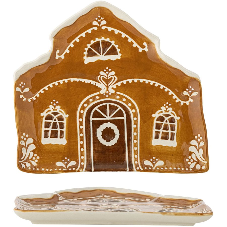 Bloomingville Gina Serveringsfad 18 cm, Brun