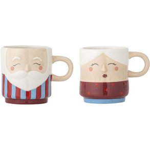 Bloomingville Granny Kop m. Hank 2 stk. 28 cl, R�d