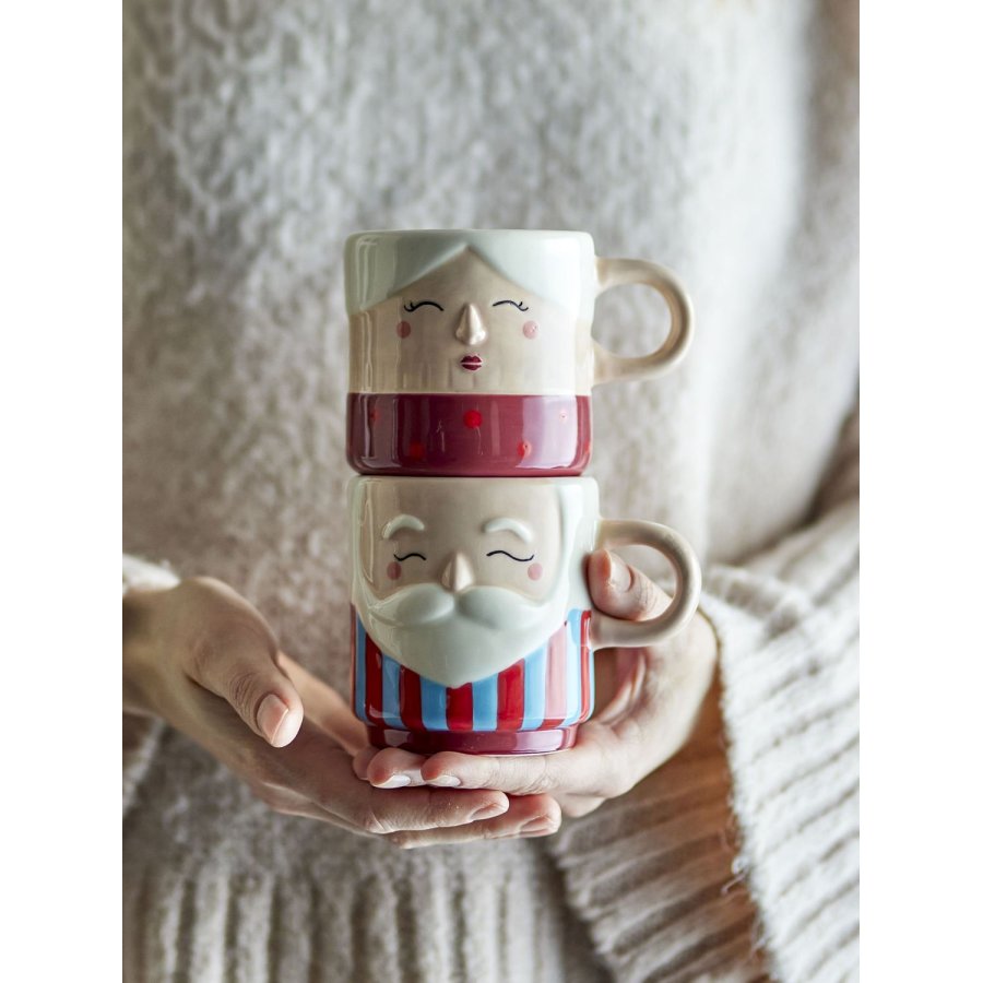 Bloomingville Granny Kop m. Hank 2 stk. 28 cl, R�d