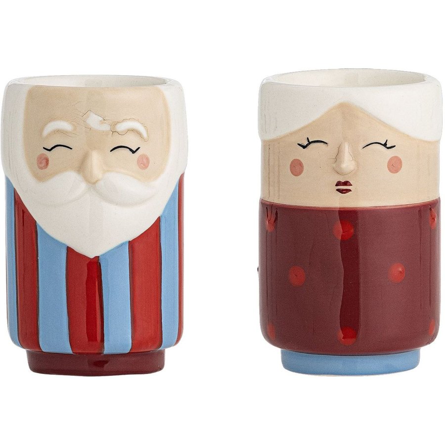 Bloomingville Granny Salt- og Pebers�t H8 cm, R�d