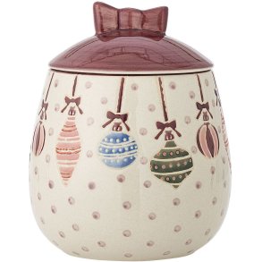 Bloomingville Ornamentia Krukke m. L�g H15 cm, Multi
