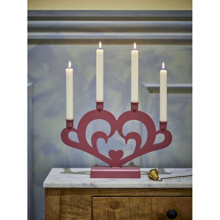 Bloomingville Salia Adventsstage 36 cm, R�d