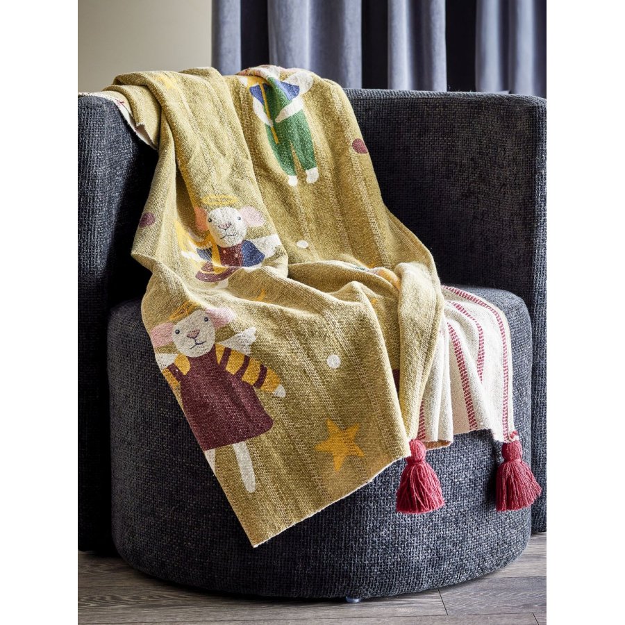 Bloomingville Peo Plaid 130x160 cm, Multi