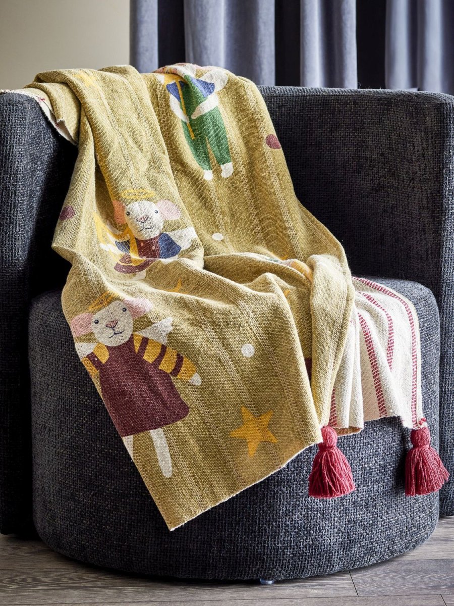 Bloomingville Peo Plaid 130x160 cm, Multi