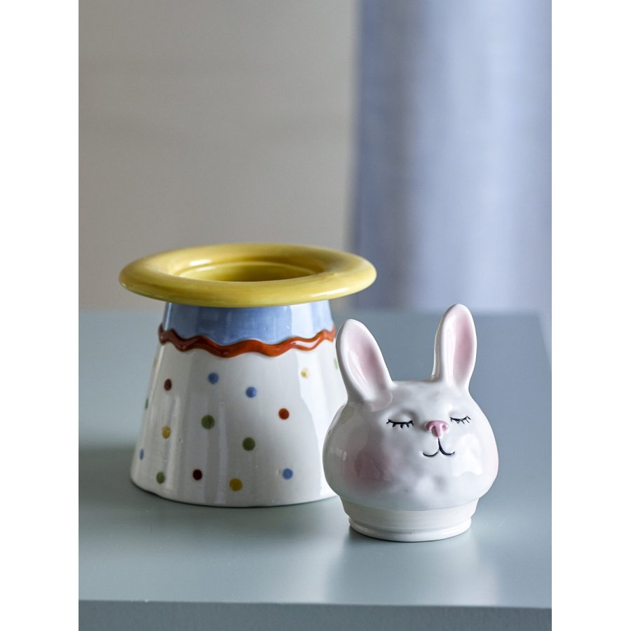 Bloomingville Mini Villja Topf mit Deckel H19 cm, Multi