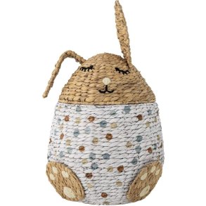 Bloomingville Mini Villja Korb mit Deckel H60 cm, Multi