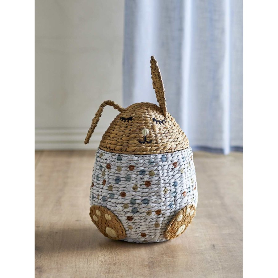 Bloomingville Mini Villja Korb mit Deckel H60 cm, Multi