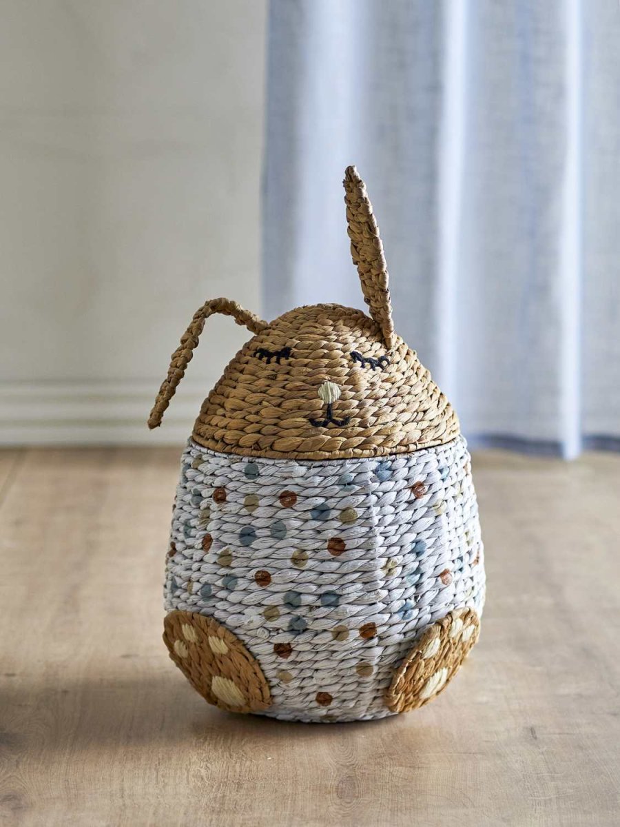 Bloomingville Mini Villja Korb mit Deckel H60 cm, Multi