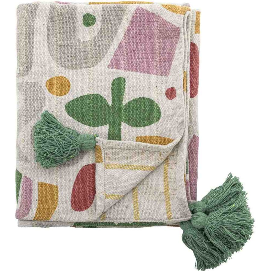 Bloomingville Mini Filur Decke 130x160 cm, Multi