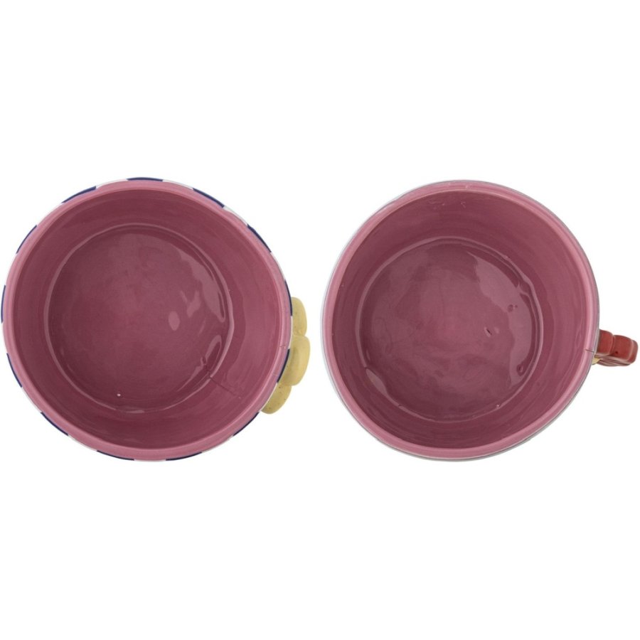 Bloomingville Haisy Sk�l 2 stk. �12 cm, Hvid/Bl�