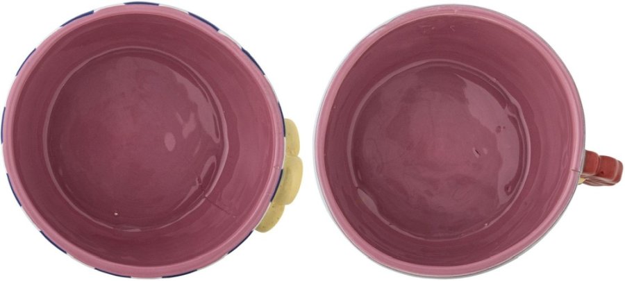 Bloomingville Haisy Sk�l 2 stk. �12 cm, Hvid/Bl�