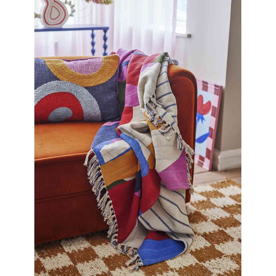 Bloomingville Artista Decke 130x160 cm, Multi