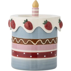 Bloomingville Mini Milkya Topf mit Deckel H17,5 cm, Multi