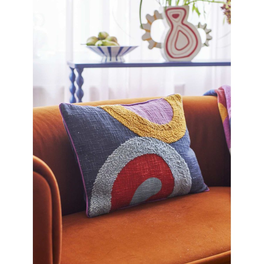 Bloomingville Polivia Kissen 35x50 cm, Multi