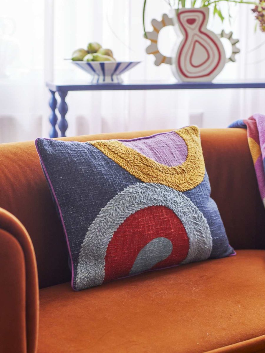 Bloomingville Polivia Kissen 35x50 cm, Multi