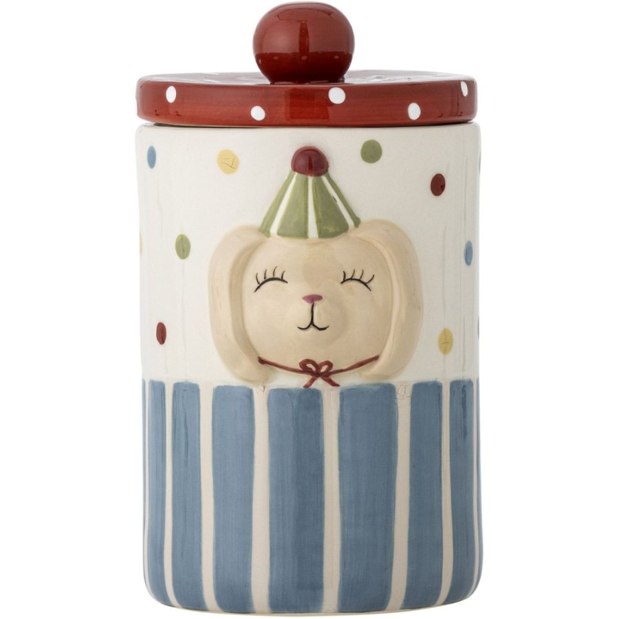 Bloomingville Mini Party Topf mit Deckel H17,5 cm, Multi