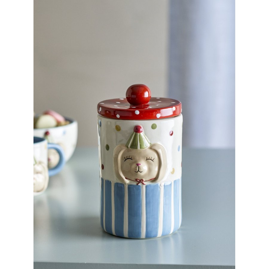 Bloomingville Mini Party Topf mit Deckel H17,5 cm, Multi
