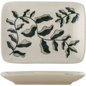 Creative Collection Fauni Teller 15 cm, Dunkelgr&uuml;n