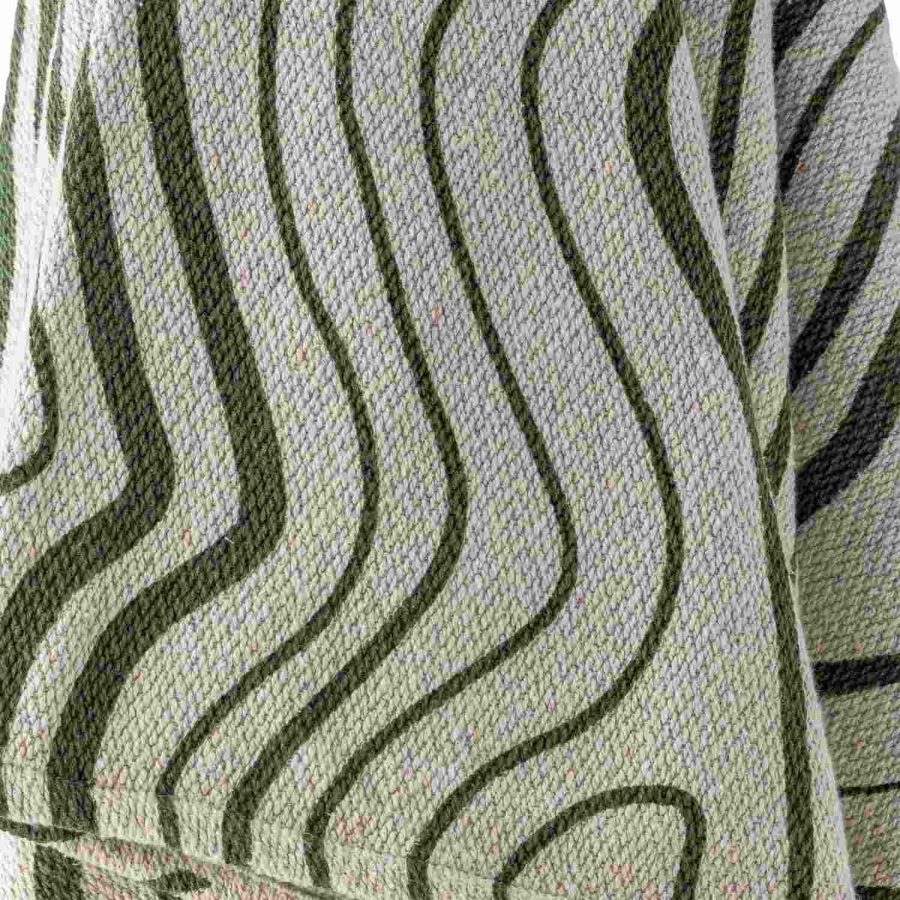 Bloomingville Woodsby Decke 130x160 cm, Multi