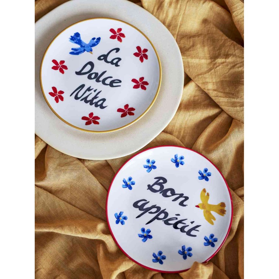Creative Collection Lindsay Teller 4er Set 15 cm, Multi