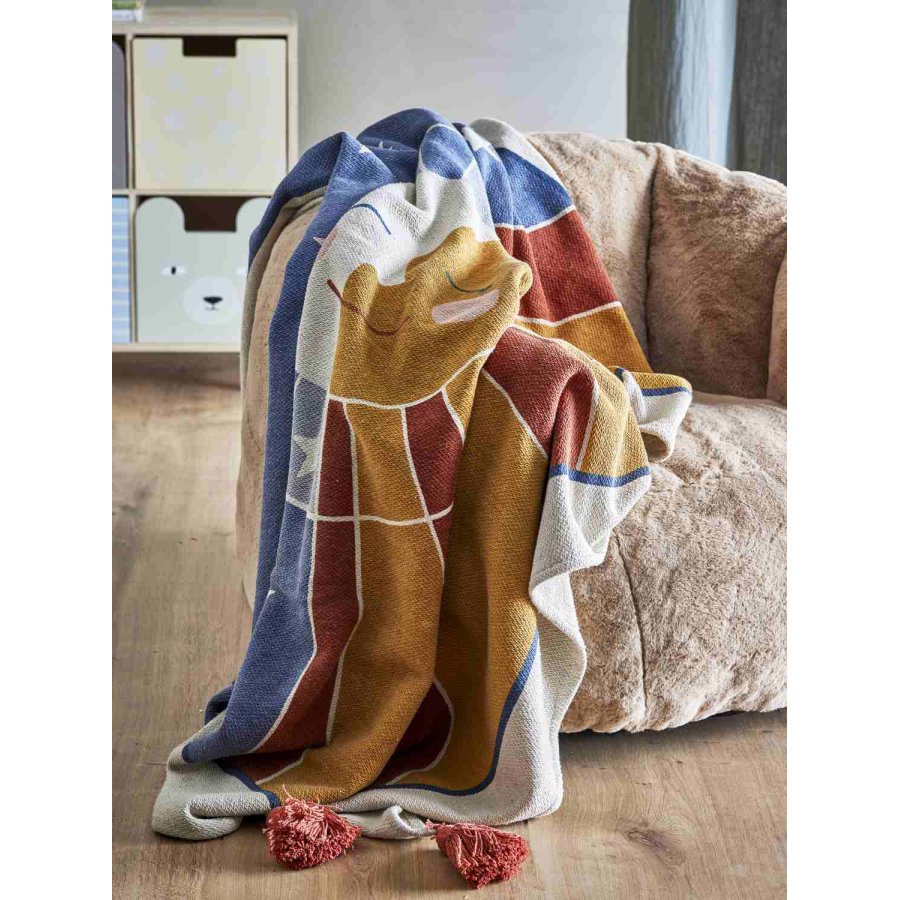 Bloomingville Mini Sun Decke 130x160 cm, Multi