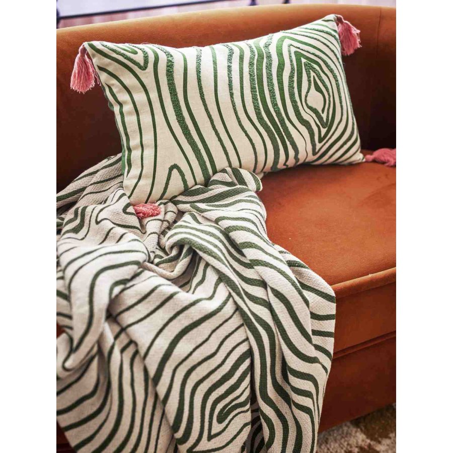 Bloomingville Woodsby Kissen 35x60 cm, Multi