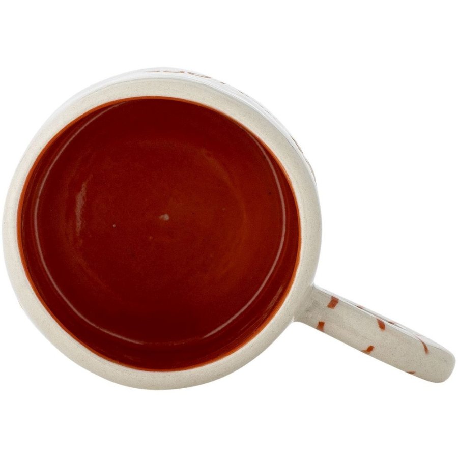 Bloomingville Mini Cloudy Tasse mit Henkel 11 cl, Natur