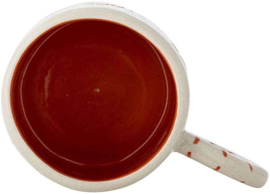 Bloomingville Mini Cloudy Tasse mit Henkel 11 cl, Natur