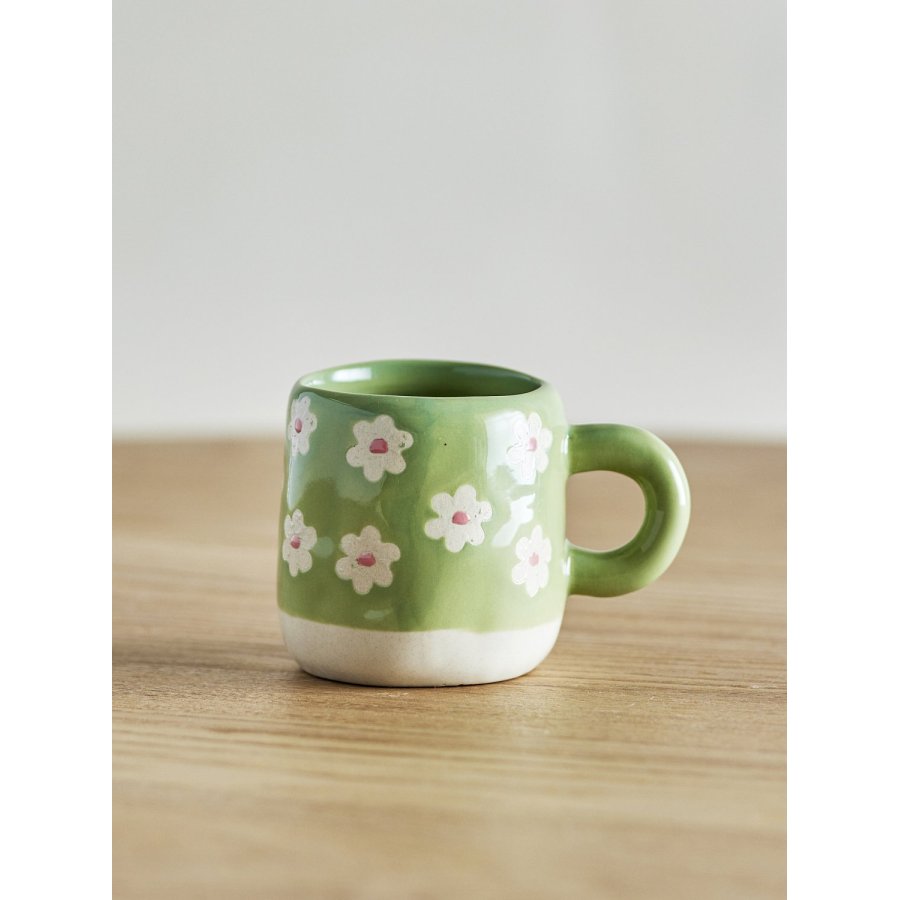 Bloomingville Mini Millie Tasse mit Henkel 11 cl, Gr&uuml;n