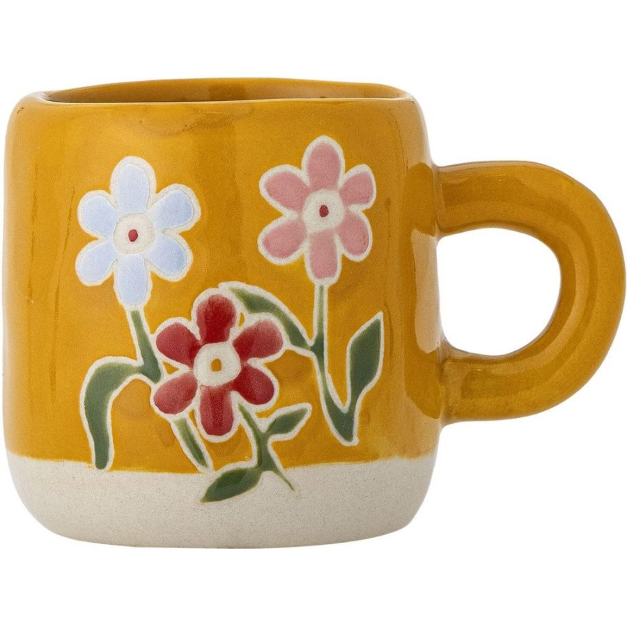 Bloomingville Mini Millie Tasse mit Henkel 11 cl, Orange