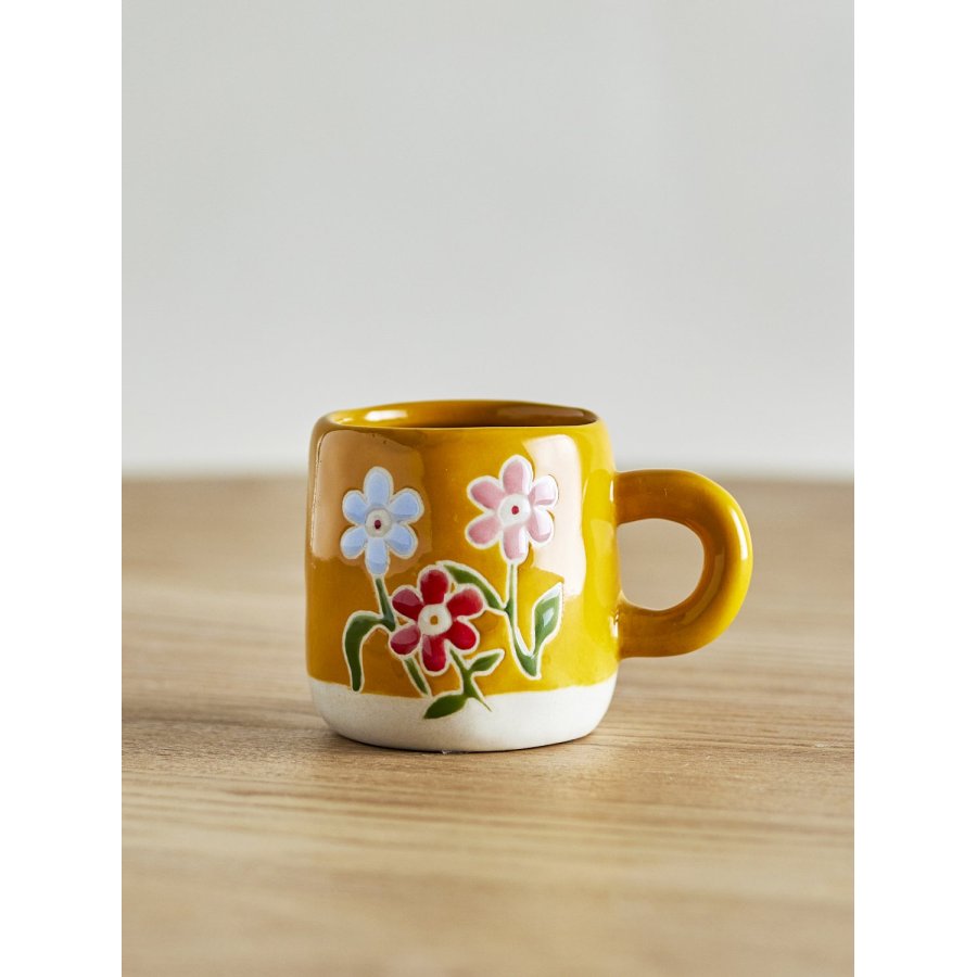 Bloomingville Mini Millie Tasse mit Henkel 11 cl, Orange