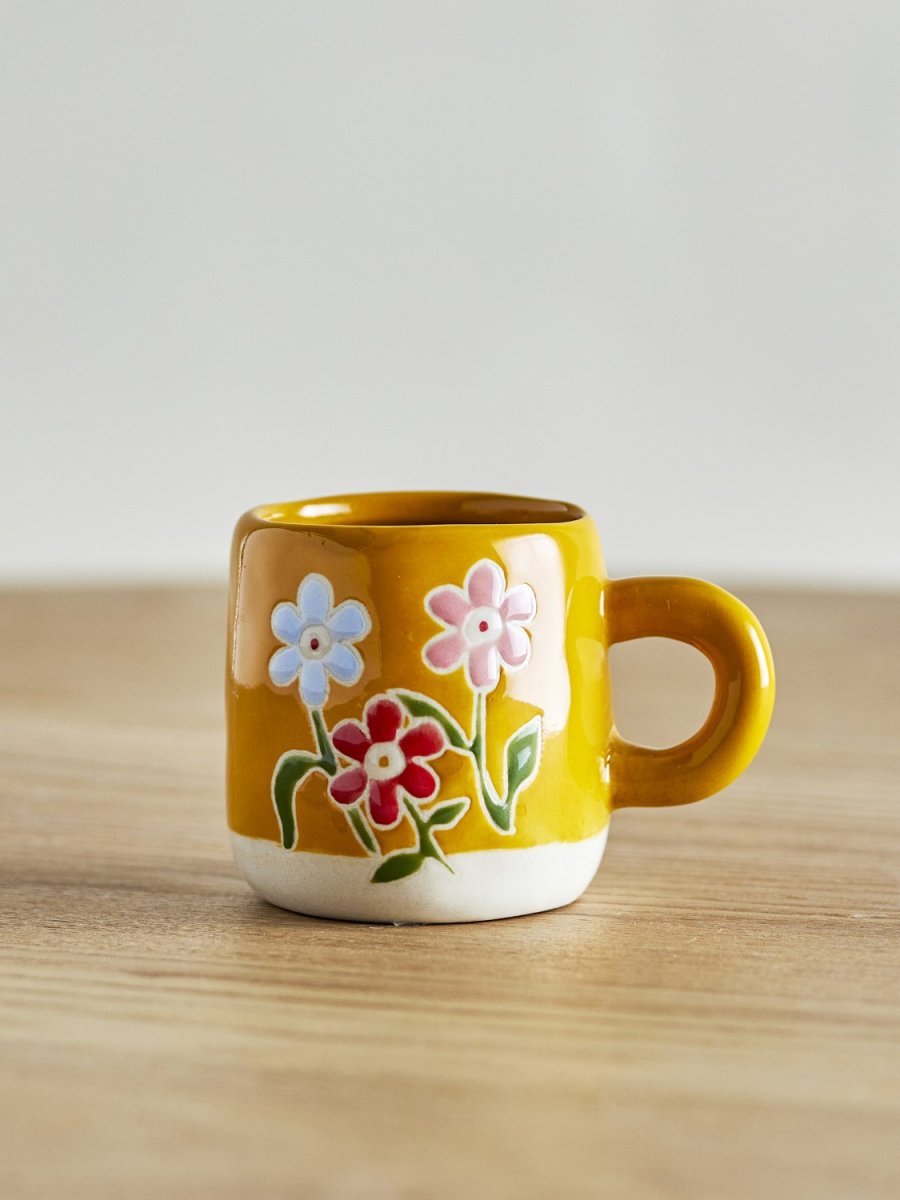 Bloomingville Mini Millie Tasse mit Henkel 11 cl, Orange