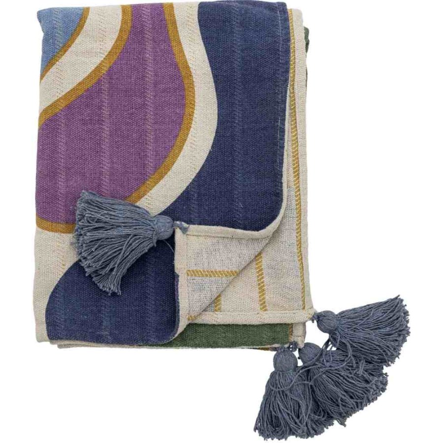 Bloomingville Salacia Decke 130x160 cm, Multi