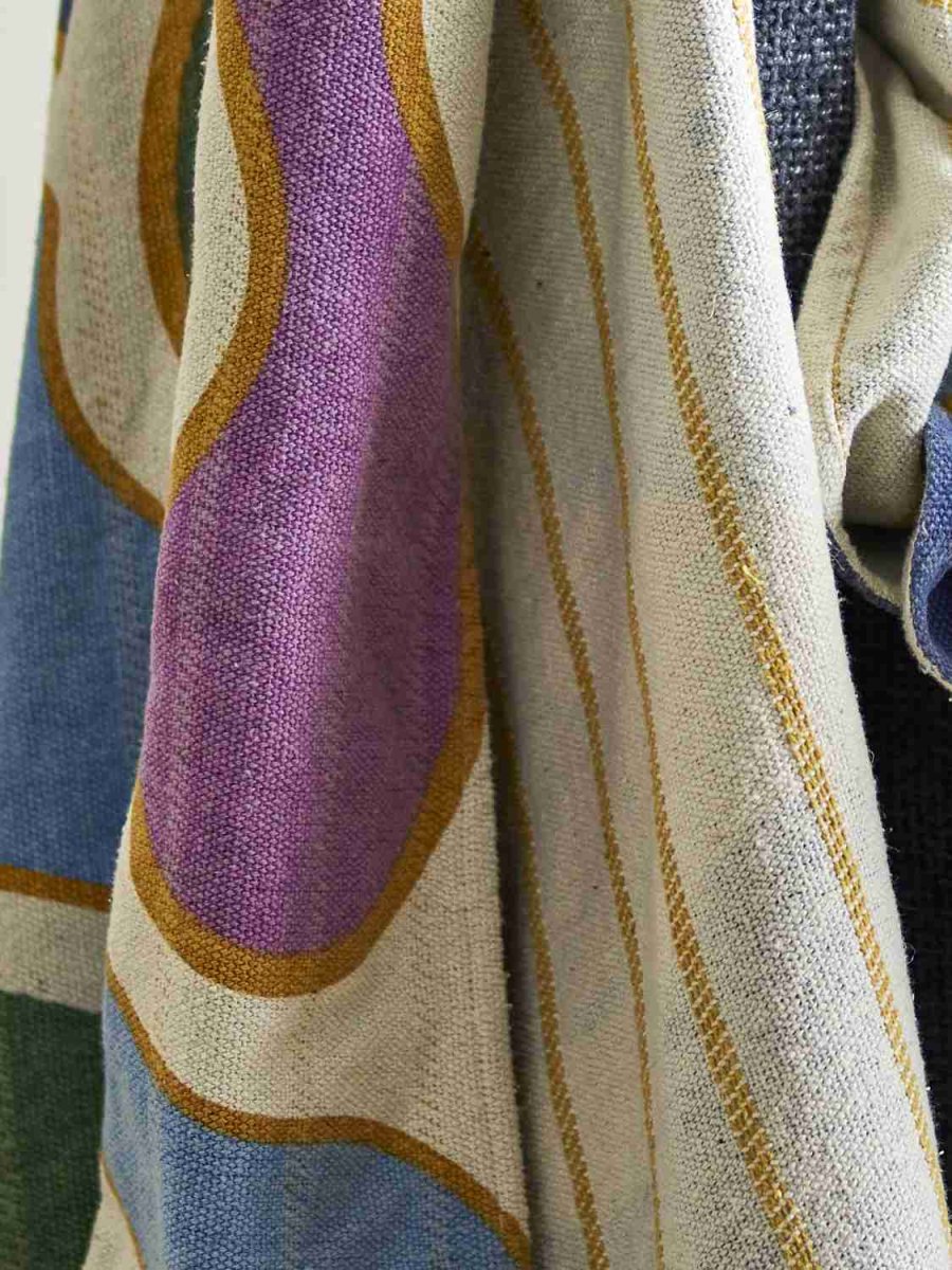 Bloomingville Salacia Decke 130x160 cm, Multi