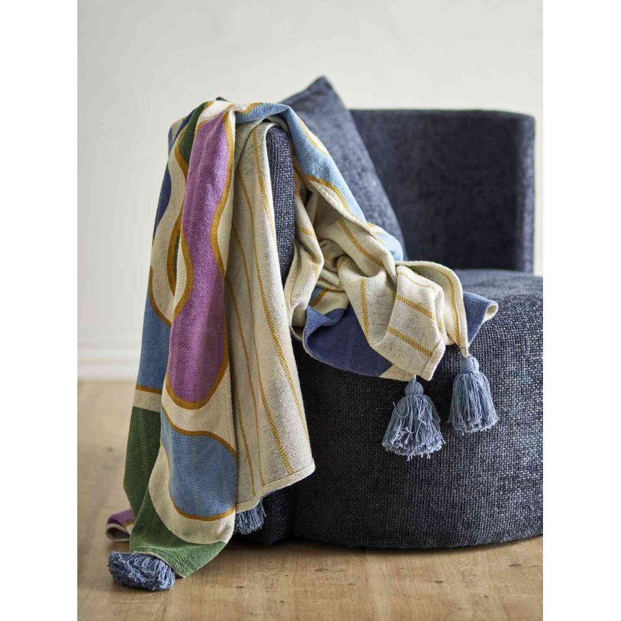 Bloomingville Salacia Decke 130x160 cm, Multi