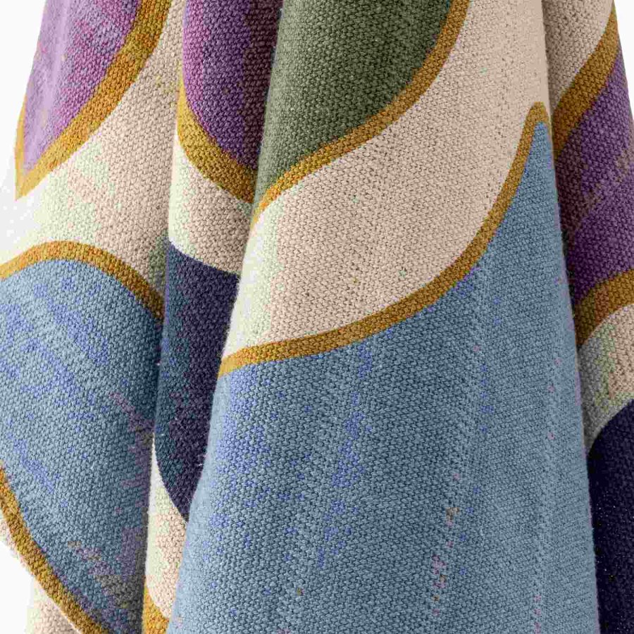 Bloomingville Salacia Decke 130x160 cm, Multi