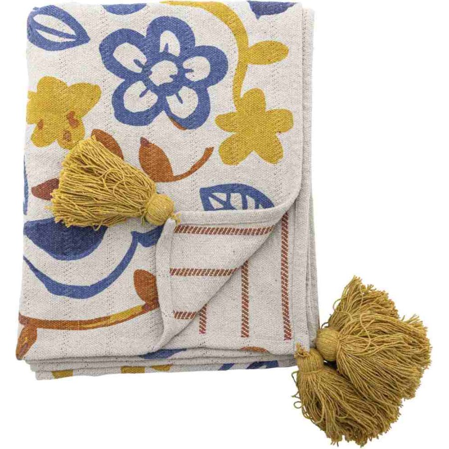 Bloomingville Figuria Decke 130x160 cm, Multi