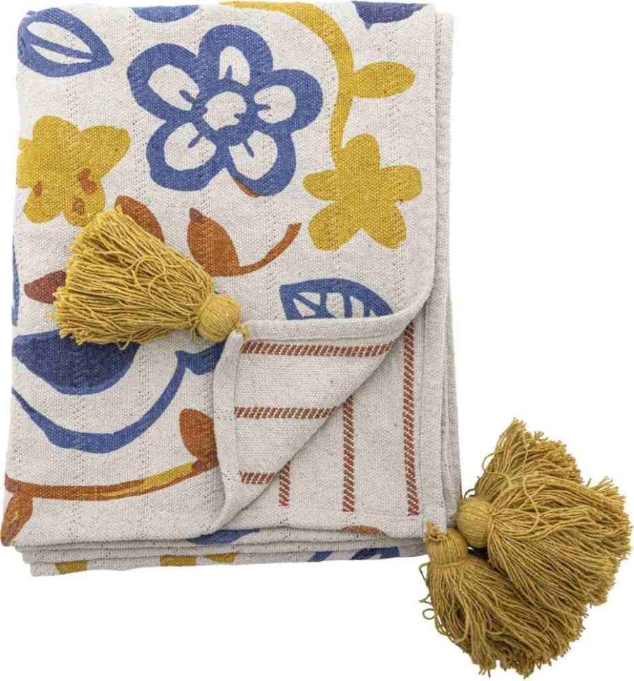 Bloomingville Figuria Decke 130x160 cm, Multi