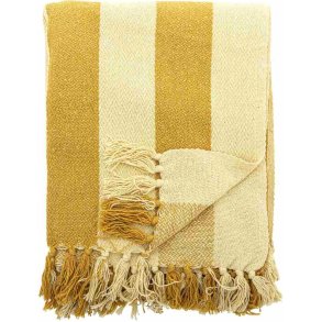 Bloomingville Frello Decke 130x160 cm, Gelb